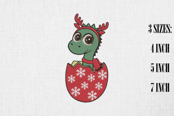 Cute Dinosaur in the Christmas Egg: A Designer’s Review