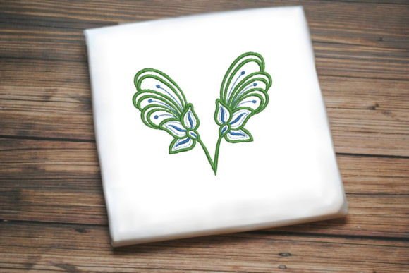 Elegant Green Blue Flowers: A Designer’s Review