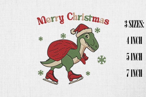 Merry Christmas Santa Dinosaur T-Rex Review