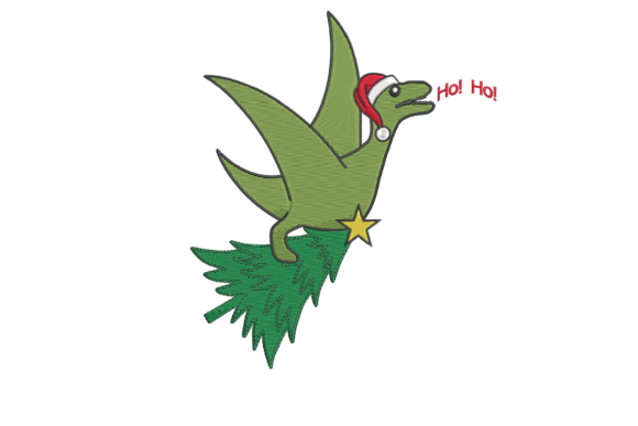 Review: Christmas Flying Dino for Etsy Shops