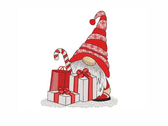 Review: Happy Christmas Gnome with Gifts Design