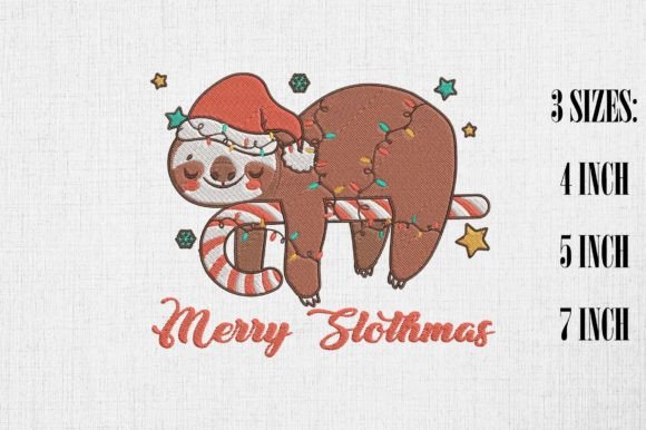 Review: Merry Slothmas Lazy Christmas Sloth Design