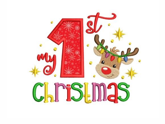 Review: My First Christmas Reindeer Applique
