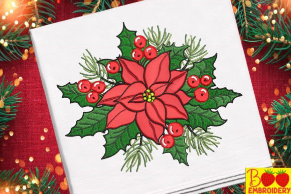 Reviewing Flower Christmas for Holiday Embroidery