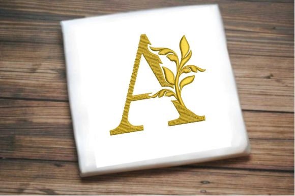 Reviewing Letter A Beautiful Monogram for Craft Fairs