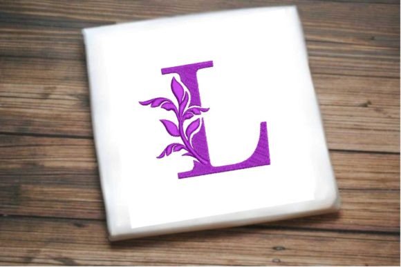 Reviewing Letter L Beautiful Monogram for Craft Fairs