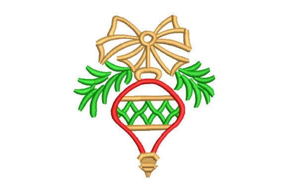 Reviewing the Christmas Ornament with Bow Design