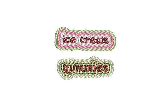 Yummies and Ice Cream Text: A Designer’s Review